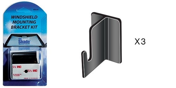 21" Original Retractable Shade™ Fits 21 Inch Windshields by DashDesigns SS021