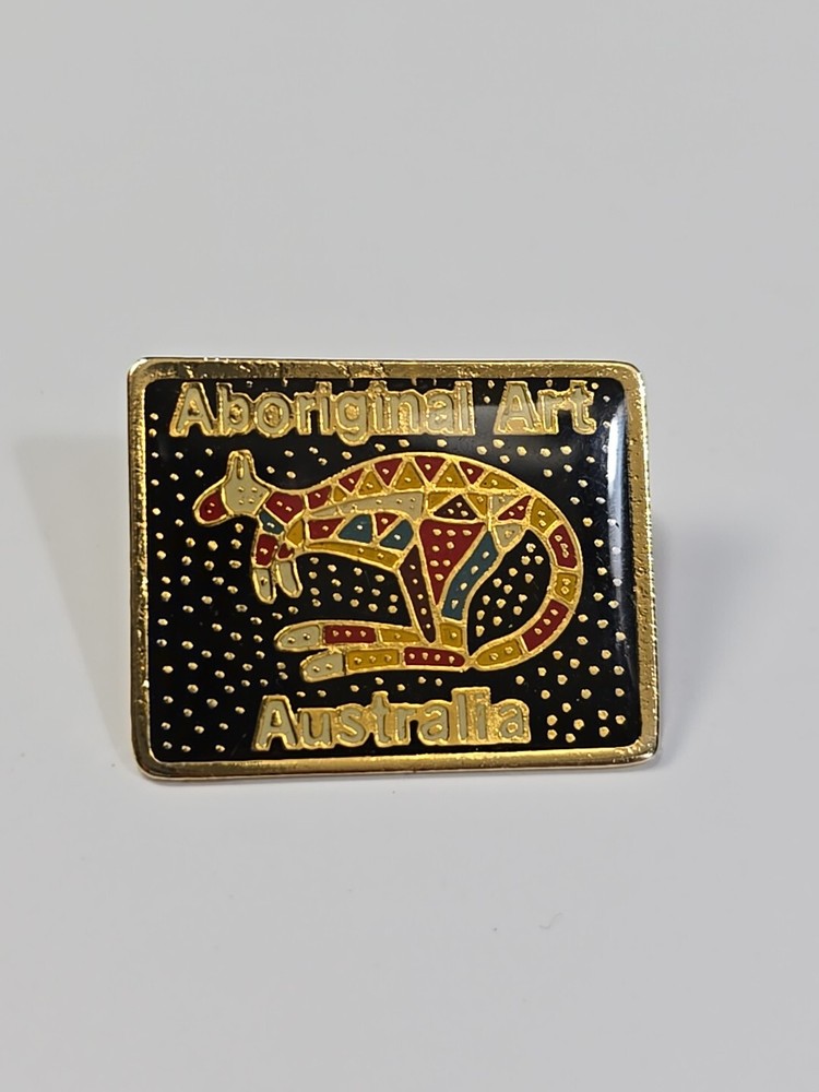 Aboriginal Art Australia Souvenir Lapel Pin