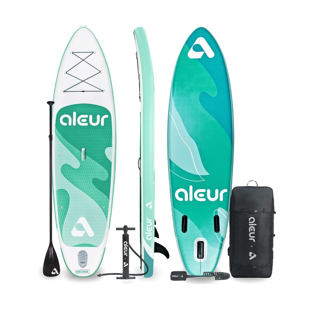 Explorer Inflatable Stand Up Paddle Board Package W Premium SUP Accessories &...