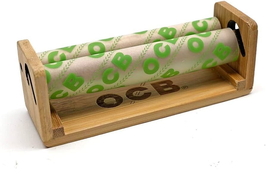 Best OCB Bamboo Rolling Machine Cigarette Paper Hand Roller - Single Wide