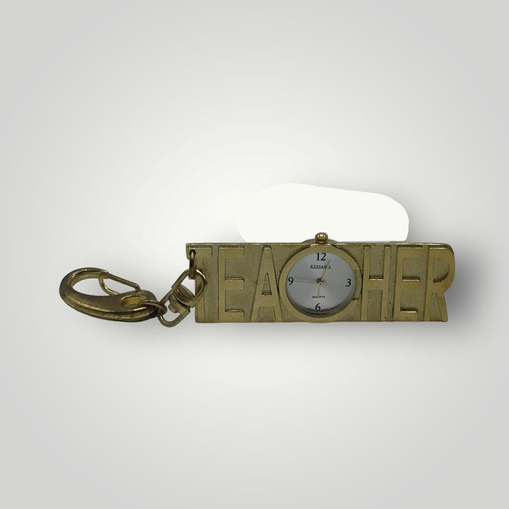 Teacher Clip Analog Quartz Clock