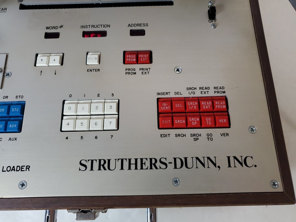 Vintage Struthers Dunn 75475 VIP EAROM Program Loader Memory Programmer - AS IS