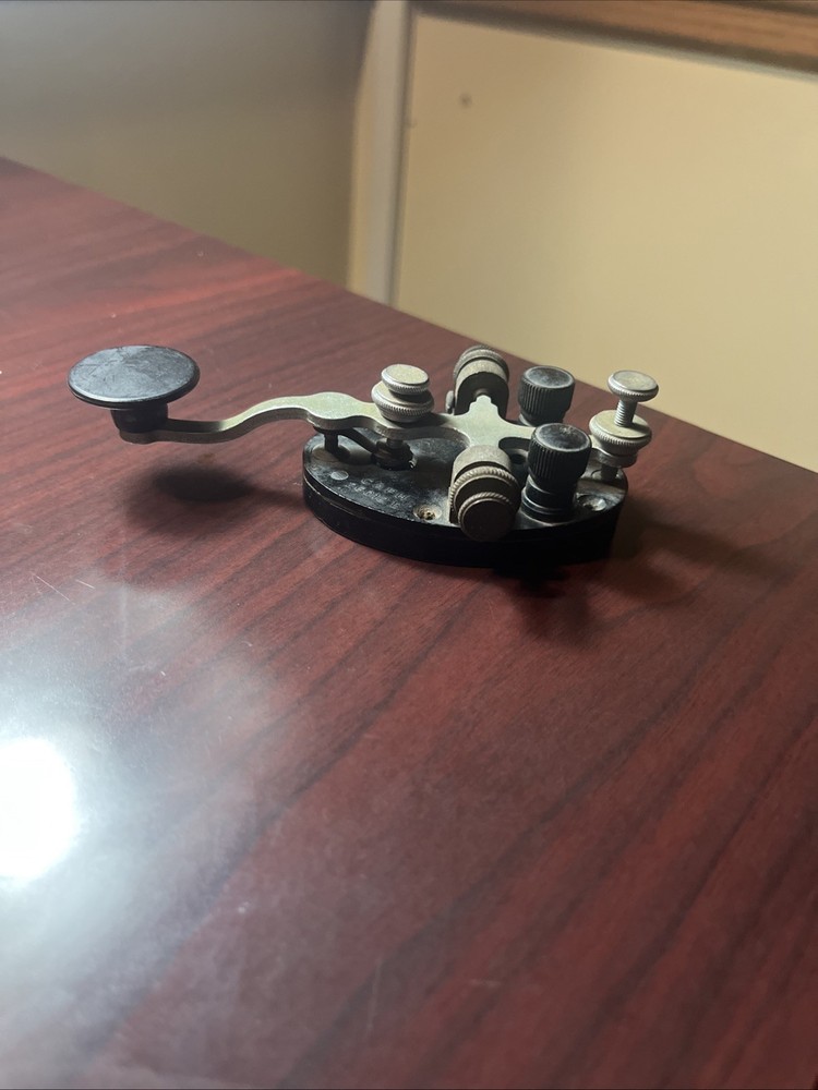 RARE U.S. NAVY WW2 McElroy Telegraph Key CAPH 26012 B