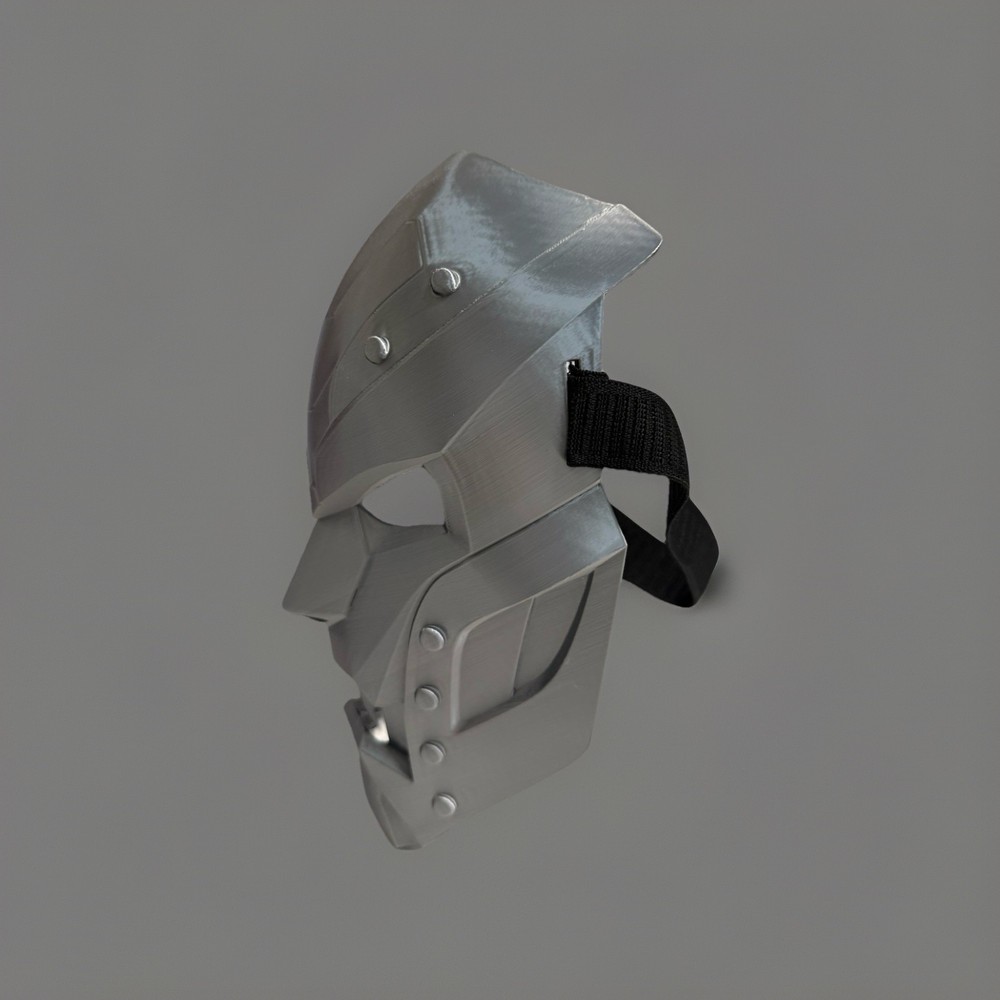 Fortnite Dr Doom Mask-Chrome Silver