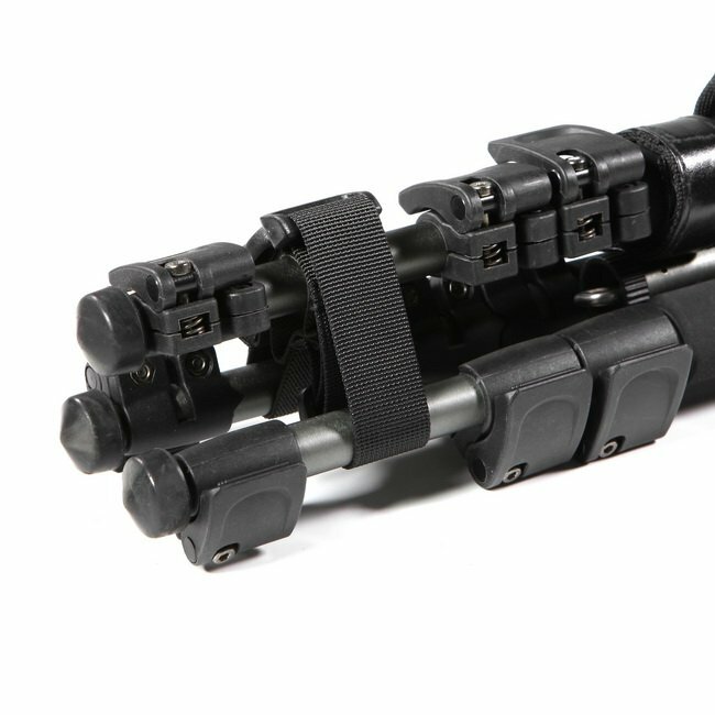 Universal Strap Buckle Rubber Handle Hand Grip Adjustable Carrying For Tripod