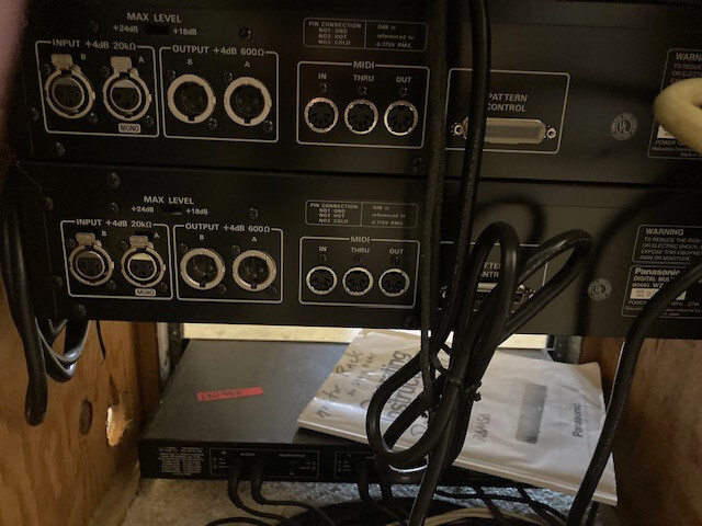 Ramsa WZ-DE40 digital EQ Processing Unit