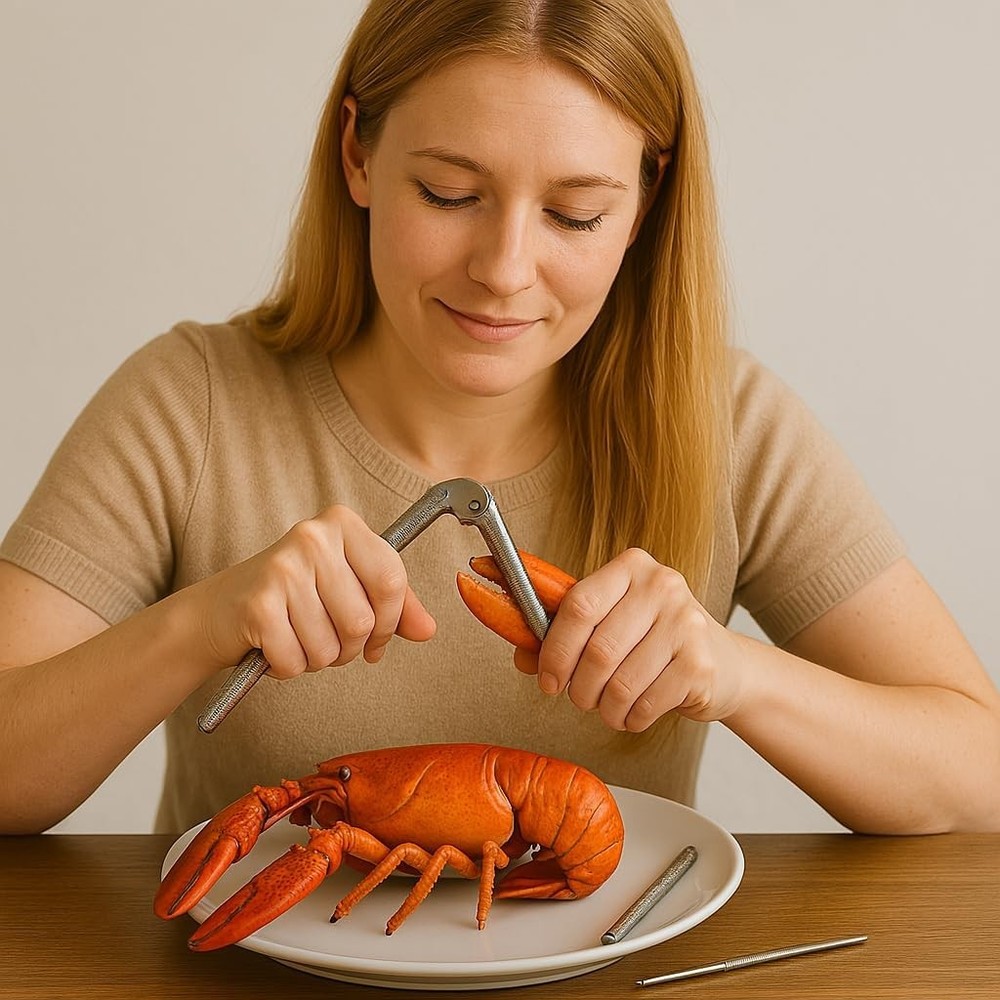 Dependable Industries Nutcracker and Seafood Cracker Set Includes 2 Picks...