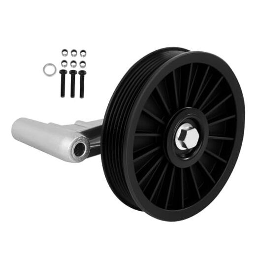 A/C Compressor Bypass Pulley 34224 Durable Replacement for Smooth AC