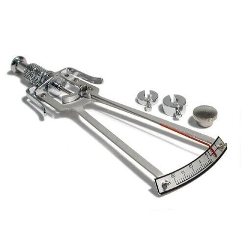 Schiotz Tonometer Original with 3 Weights & Plunger in Case