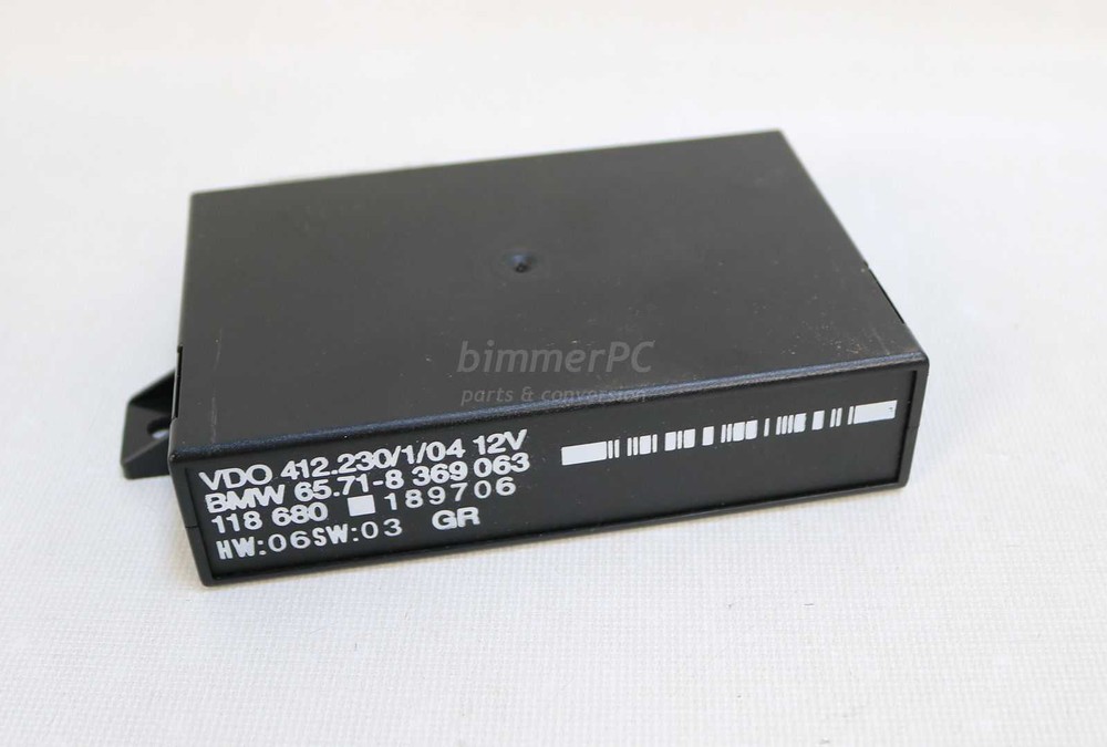 BMW E36 3-Series Z3 Cruise Control Module Tempomat Computer Unit 1995-2001 OEM