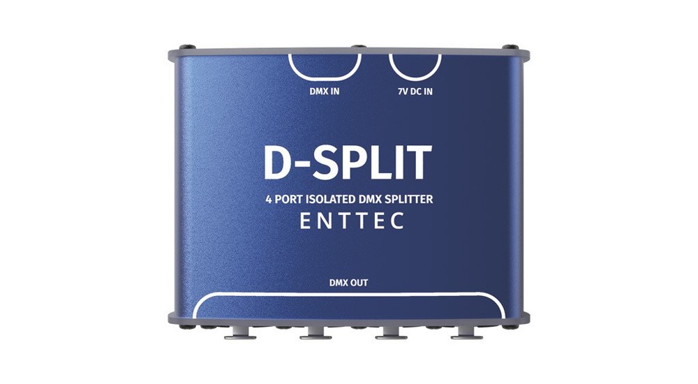 Enttec 70578 D-Split DMX Opto Splitter