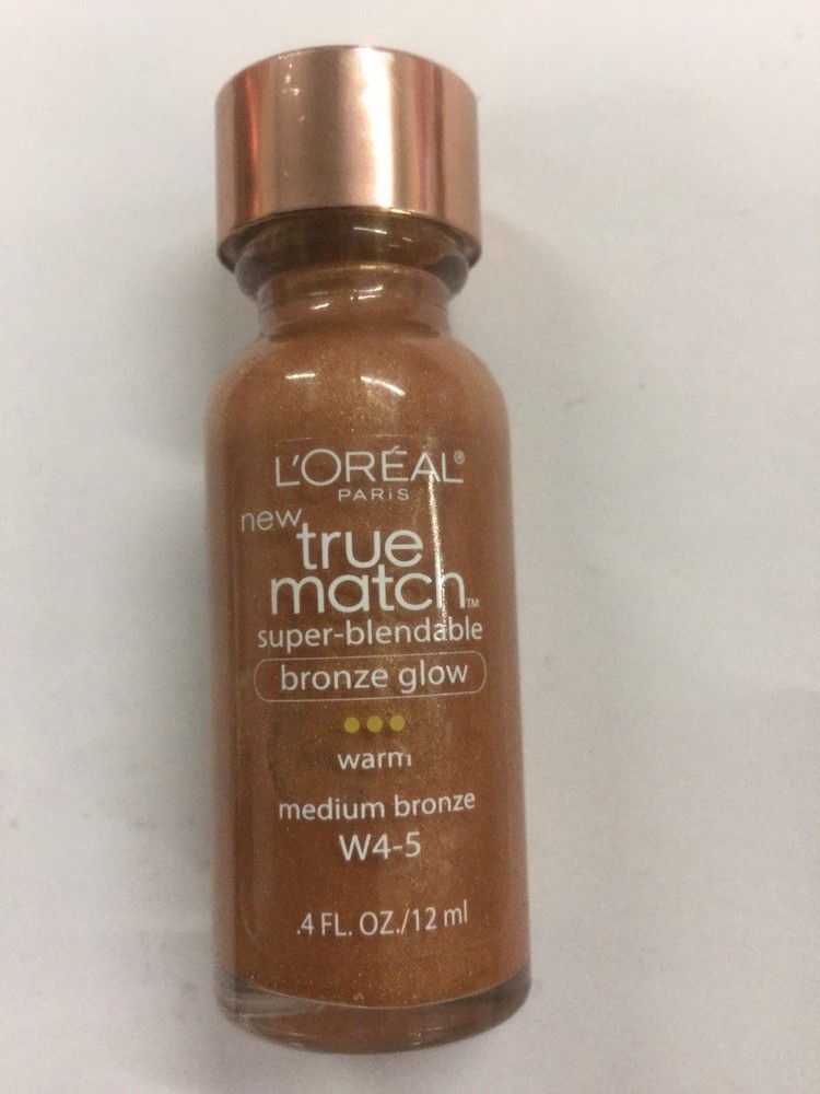 LOREAL True Match Super-Blendable Bronze Glow Warm Medium Bronze W 4-5.