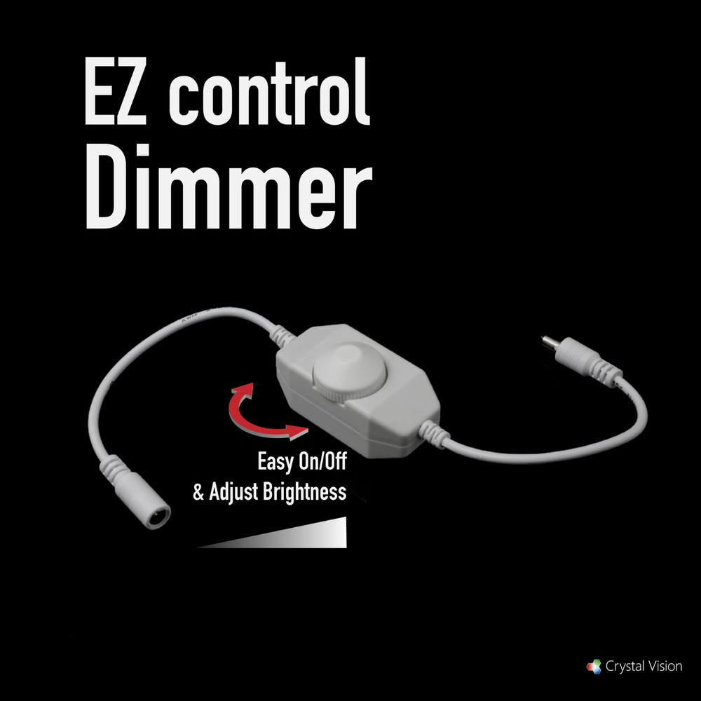 Crystal Vision Ceiling LED Light Kit Provided by Samsung w/ Dimmer Controller