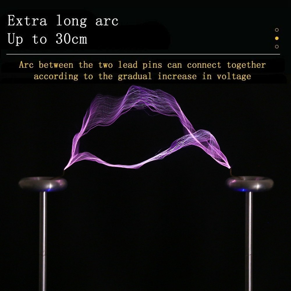 Music Coil SSTC Model Artificial Flashing Electromagnetic Storm DIY