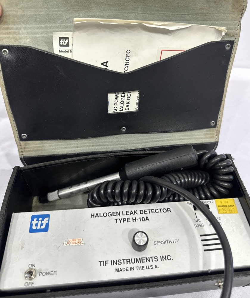 TIF Halogen Leak Detector Type H-10A