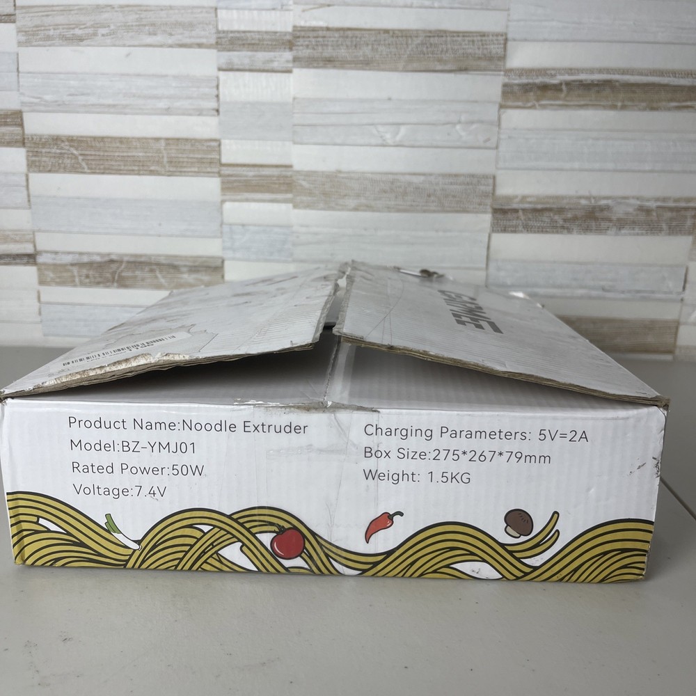 Garmee Electric Pasta Maker Automatic Noodle Machine with 5 Attachments