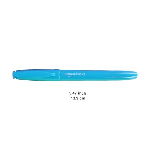 Amazon Basics Chisel Tip Highlighters, 12 Count (Pack of 1), Assorted