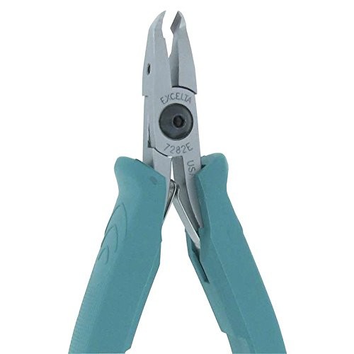 ESD-Safe Ergonomic Angled Head Maximum Flush Cutter for Soft Wire, 5 Star, 4-3