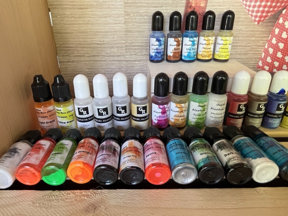 Alcohol Ink Lot