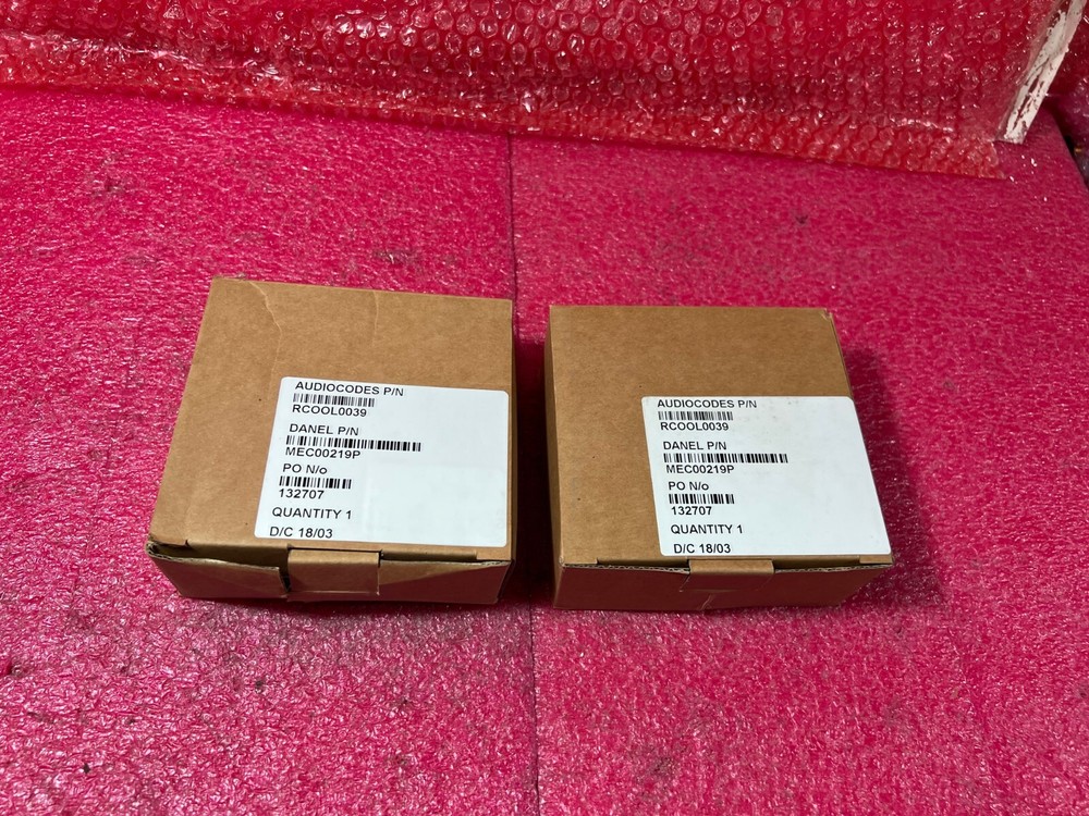 1 Pc AUDIOCODES P/N RCOOL0039