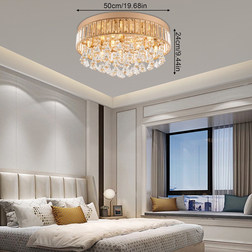 Flush Mount Ceiling Light Ceiling Light Fixture Flush Mount Crystal Chandelier