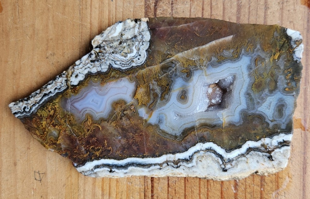 Agate Slab Locality Unknown 118 Grams