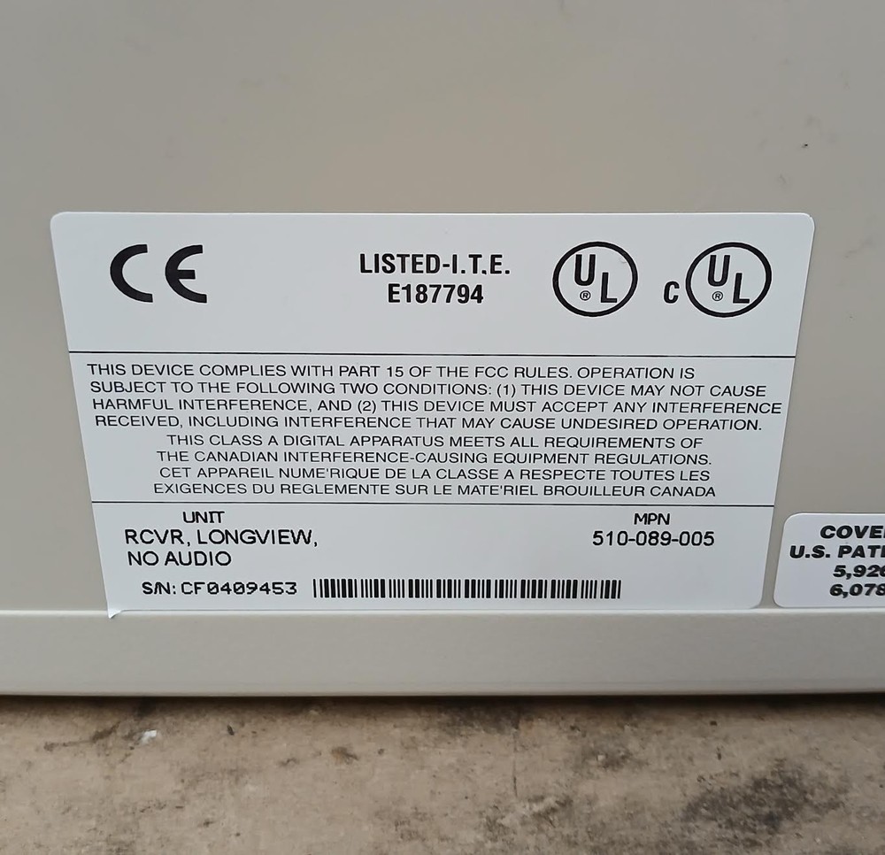 Cybex Longview 510-089-005 KVM Extender