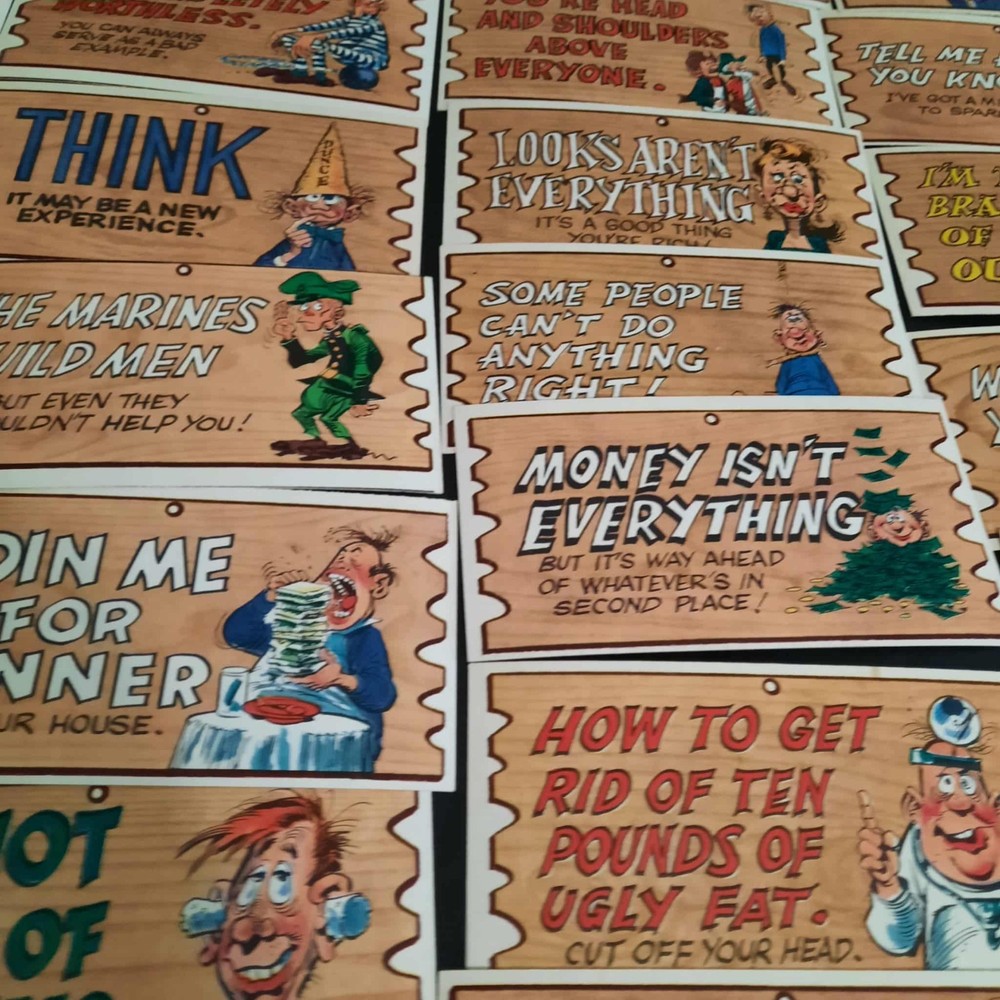 1959 "Wacky Plaks" Cards