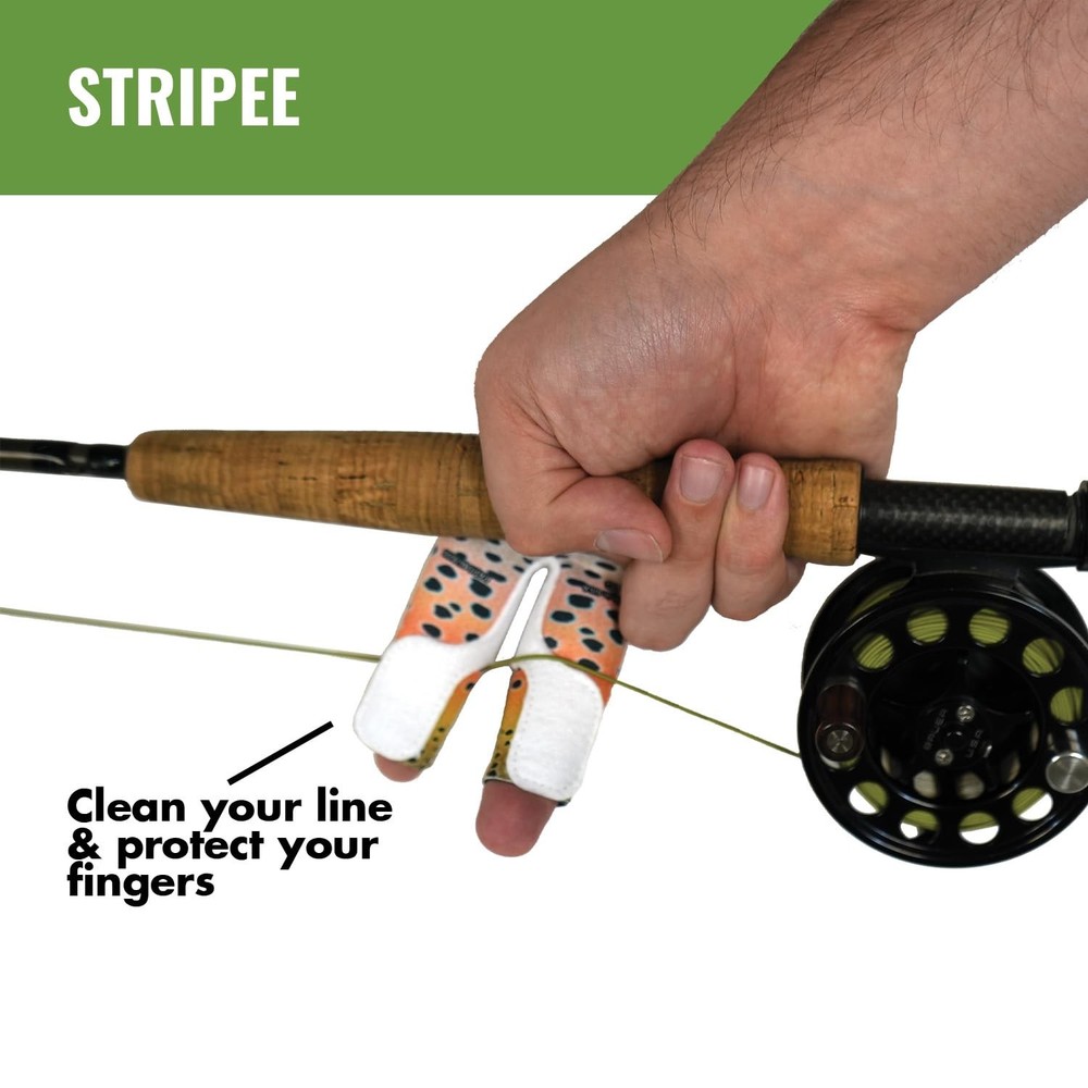 Finger Guard and Fly Line Cleaner Tan Medium