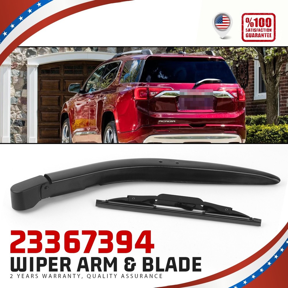 Rear Windshield Wiper Assembly 23367394 Direct Replacement for Acadia 2017-2023