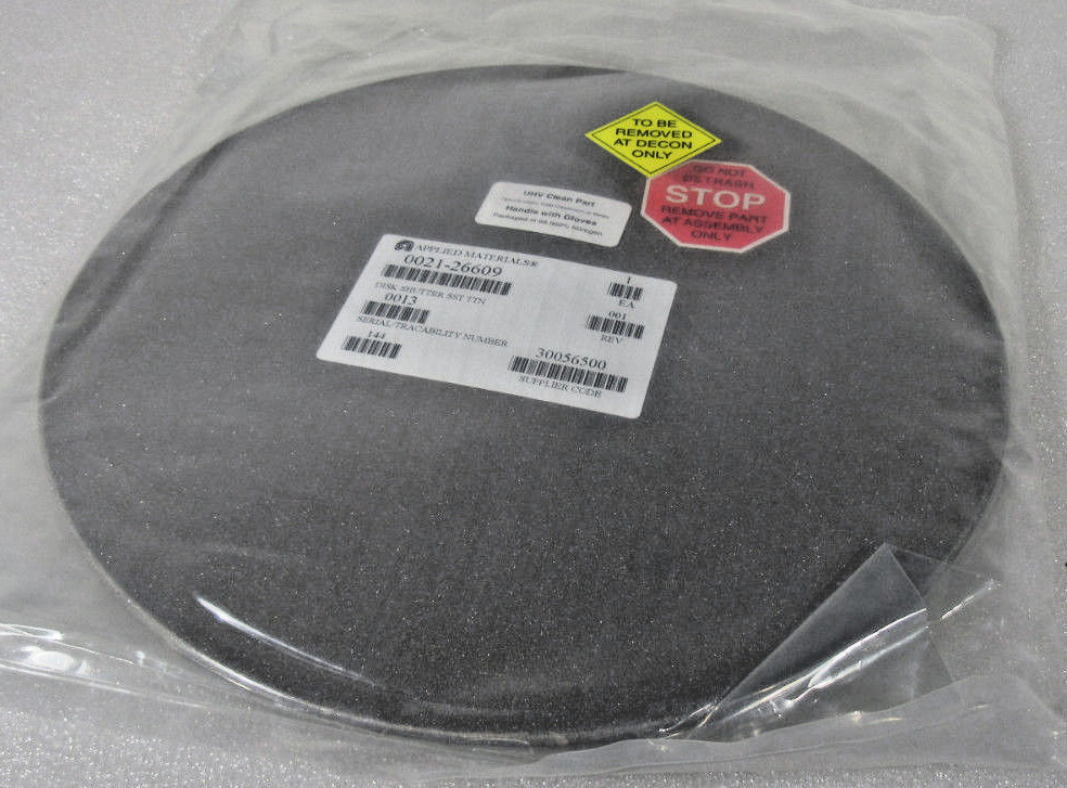 AMAT APPLIED MATERIALS 0021-26609 DISK SHUTTER SST TTN