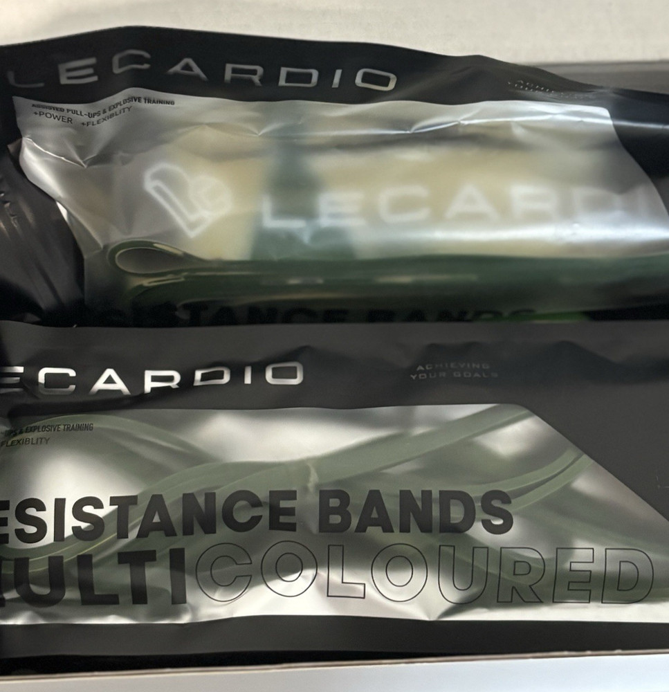 LECARDIO Resistance BANDS-Open Box-Unopened Bands