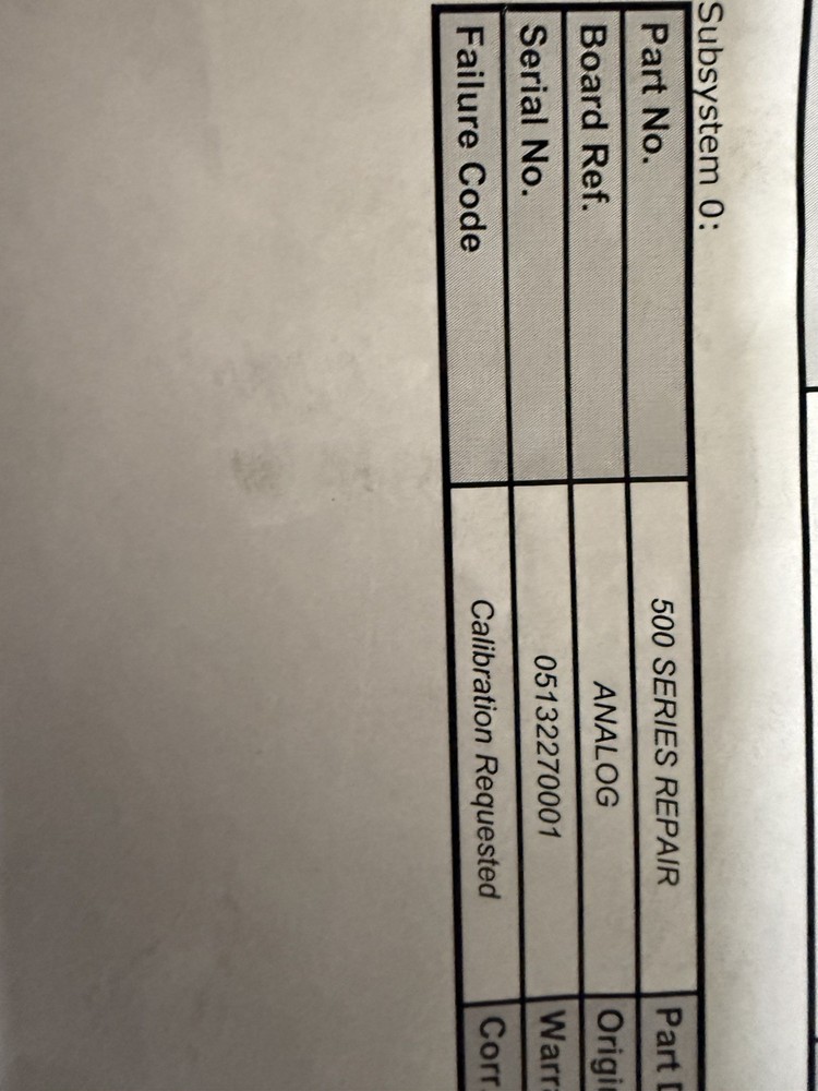Bristol Chart Recorder Model No. 500-Pre-owned