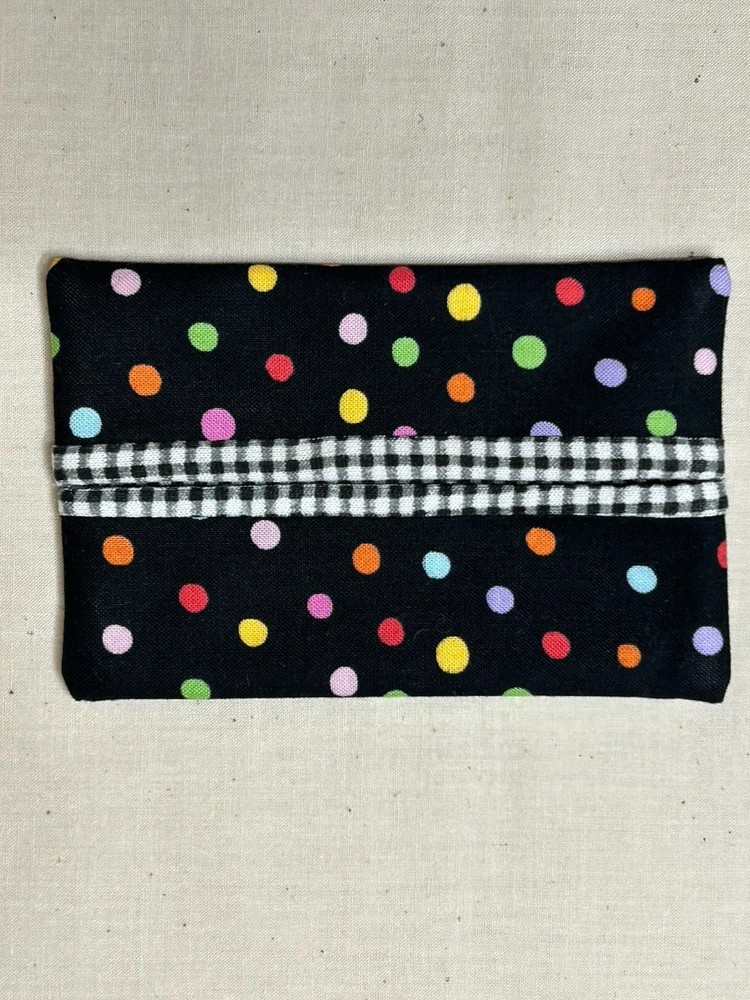 Pocket Tissue Pack Holder Fabric 3” X  5”