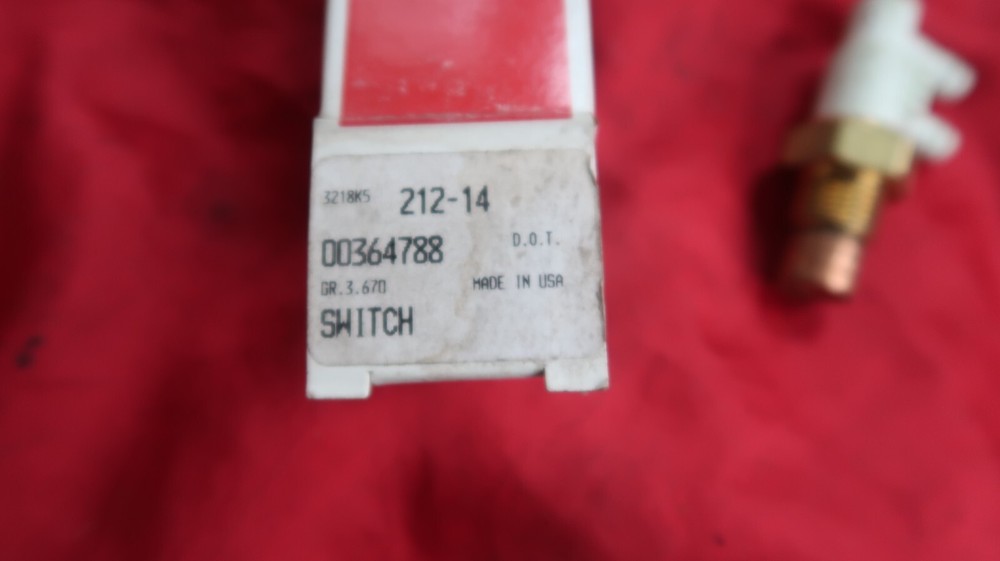 NOS Delco 00364788 Delco Ported Vacuum Switch Same As Standard PVS71