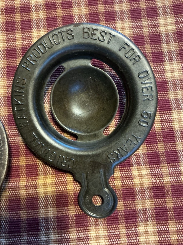 Tin Advertising Strainer And Egg Separator