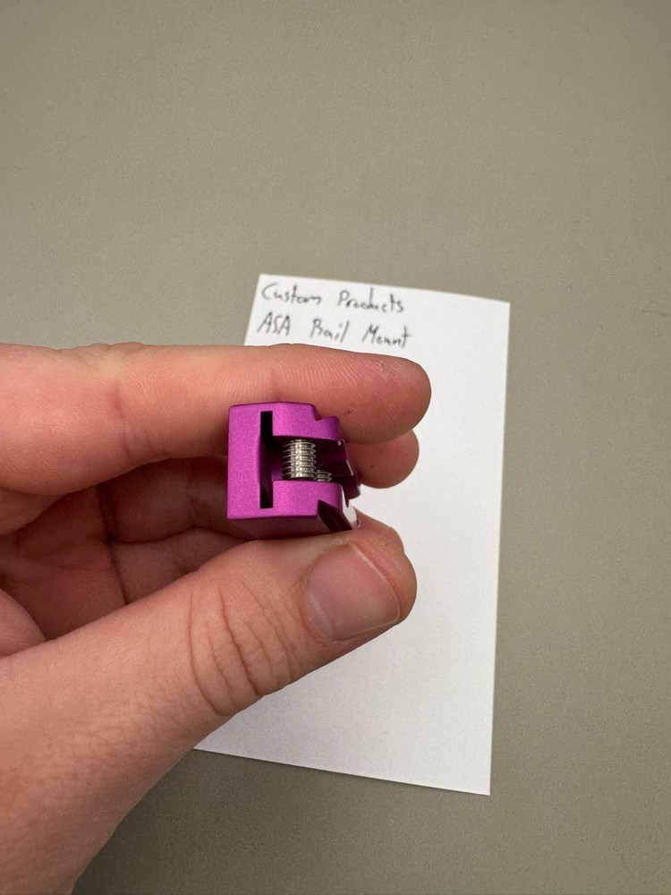 Custom Products ASA Rail Mount-Purple