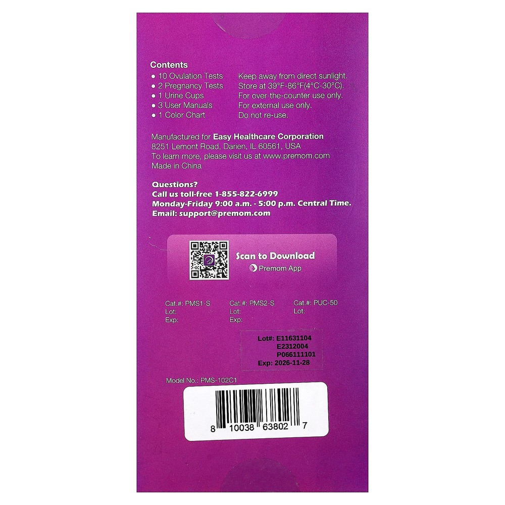 Ovulation Test Kit, 1 Kit