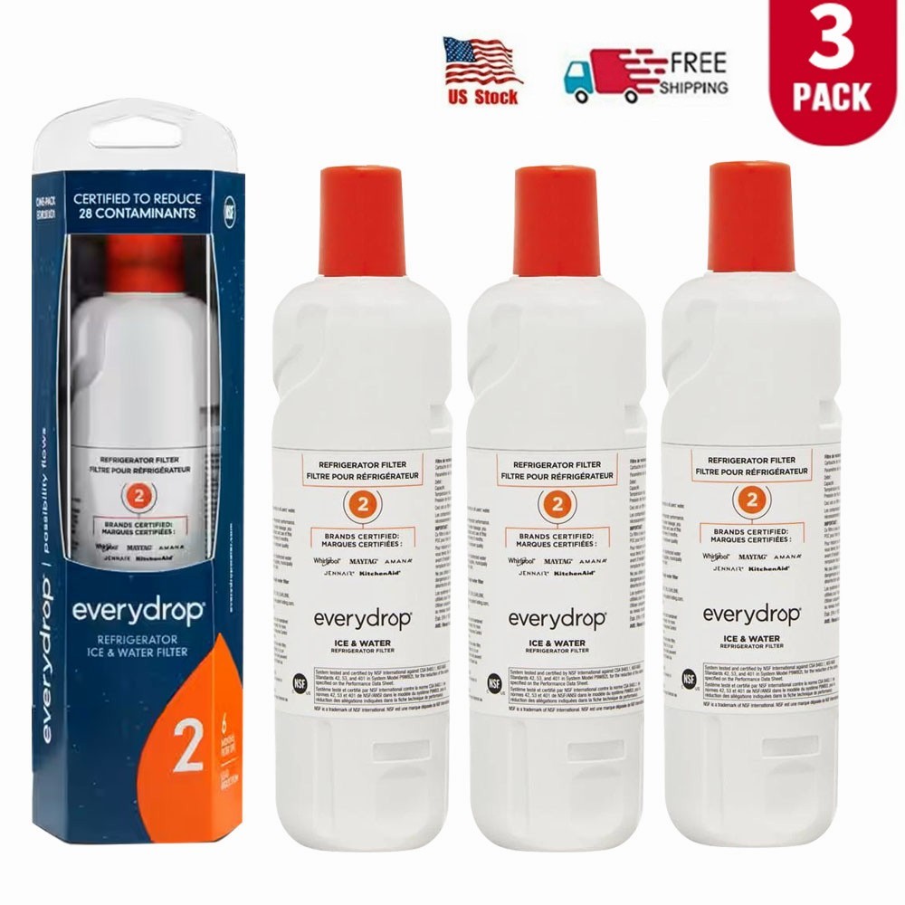 Water filter 2 replacement EDR2 USA STOCK 3 PACK
