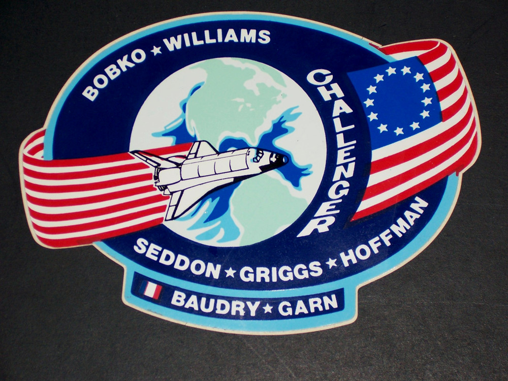 NASA - Challenger Mission - Sticker - 5 "