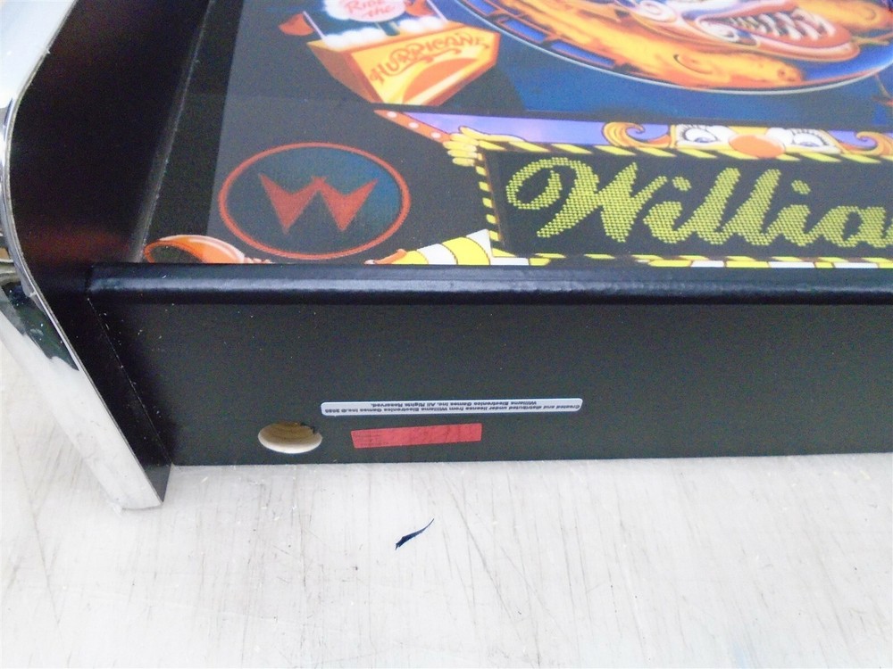 Williams Hurricane Pinball Head LED Display light box