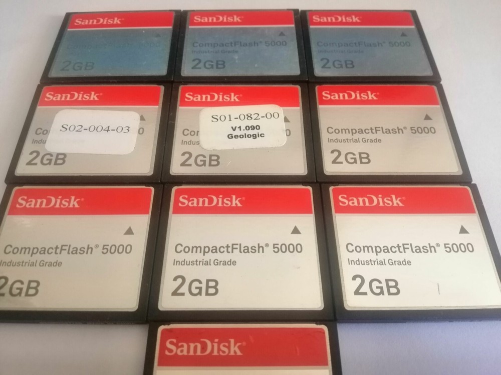 10PCS sandisk 2GB CF5000 industrial grade Memory CARD compact flash 5000