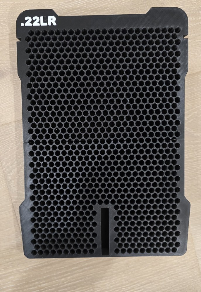 Custom Slim Milwaukee Packout Insert - .22LR Round Organizer Black