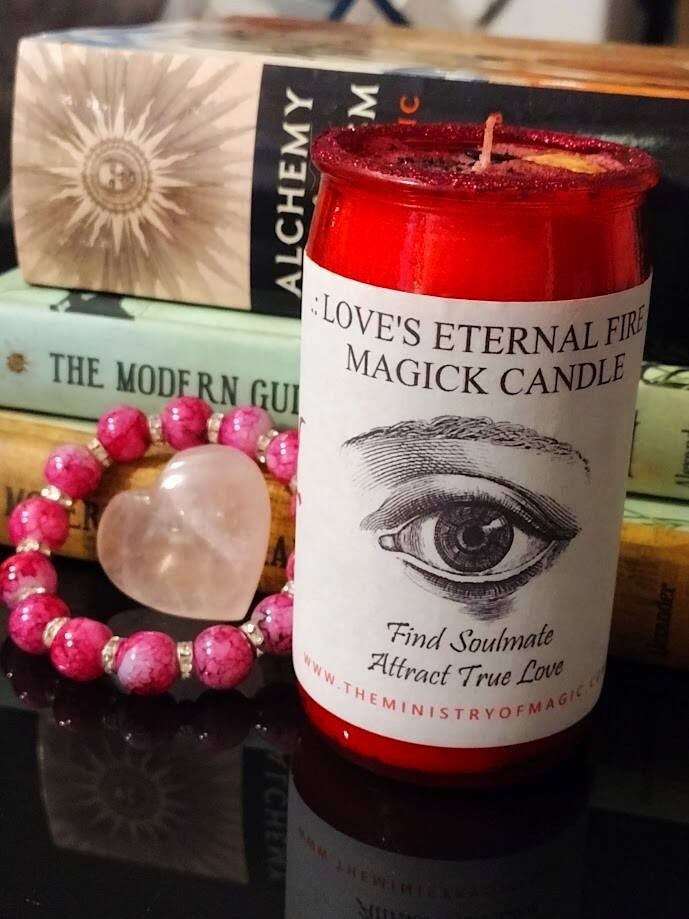 Love’s Eternal Fire Spelled Enchantment Set