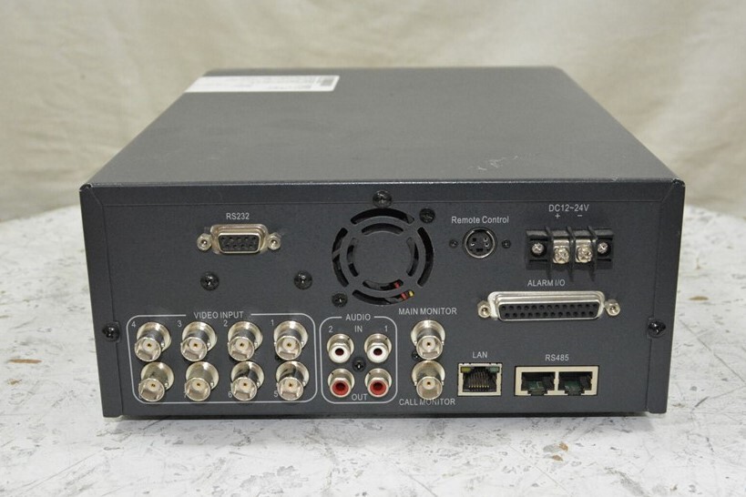 Everfocus EDR810H 8 Channel MPEG4 Digital Video Recorder SEE NOTES