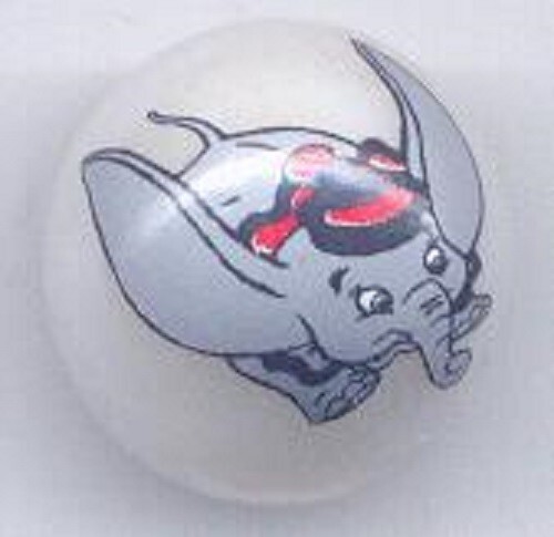 Dumbo 1" Glass Logo Marble