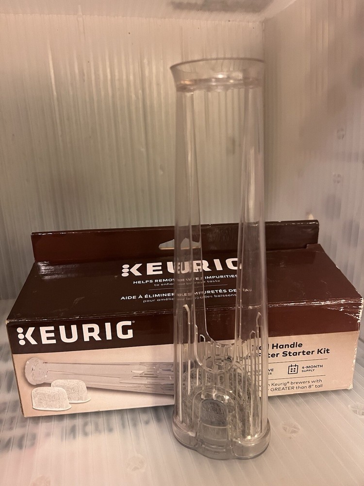 Keurig Tall Handle Water Filter Handle + 1 Filter NEW