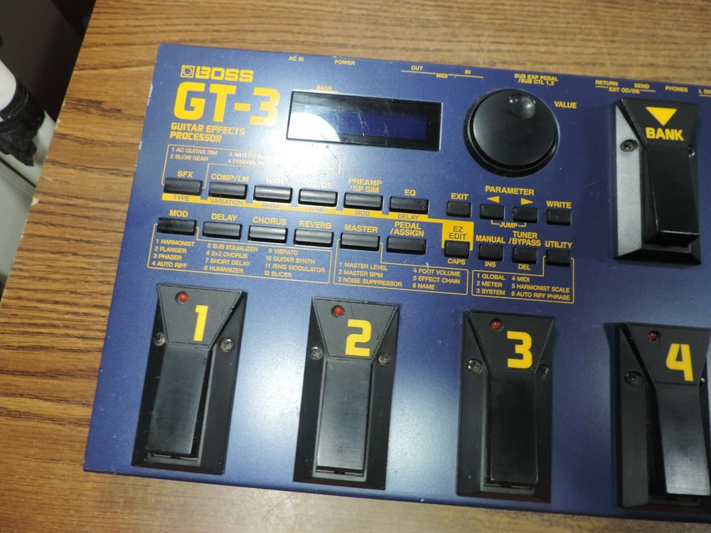 Boss GT-3 Multi-Effects Guitar Effect Pedal