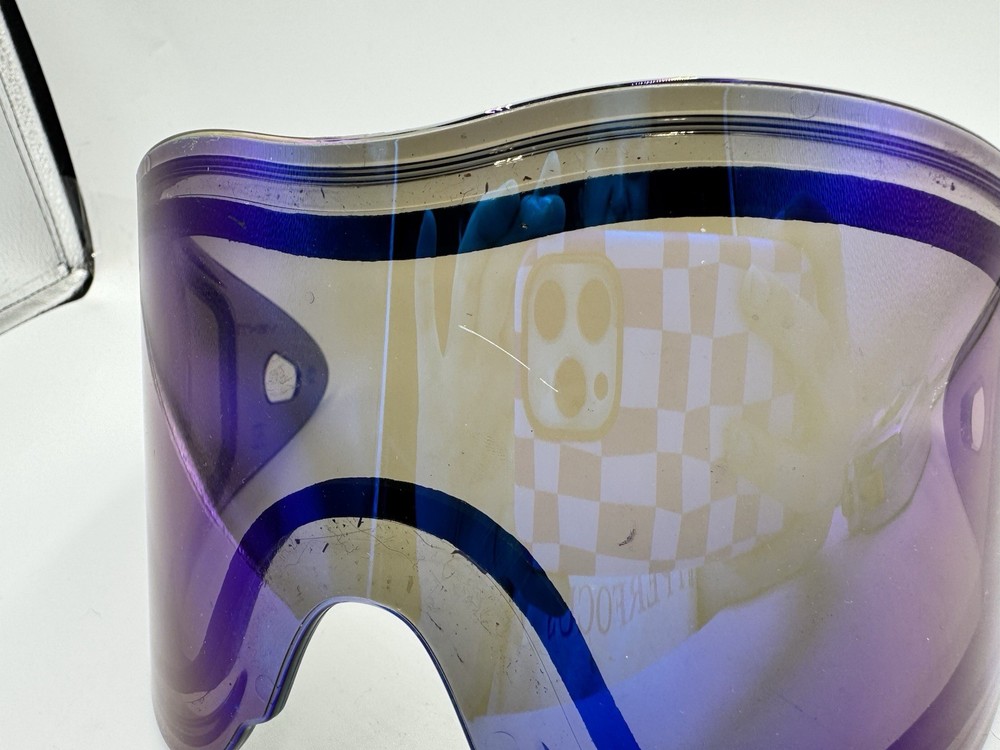 E-Vent / E-Flex Thermalglas purple mirror Paintball Mask