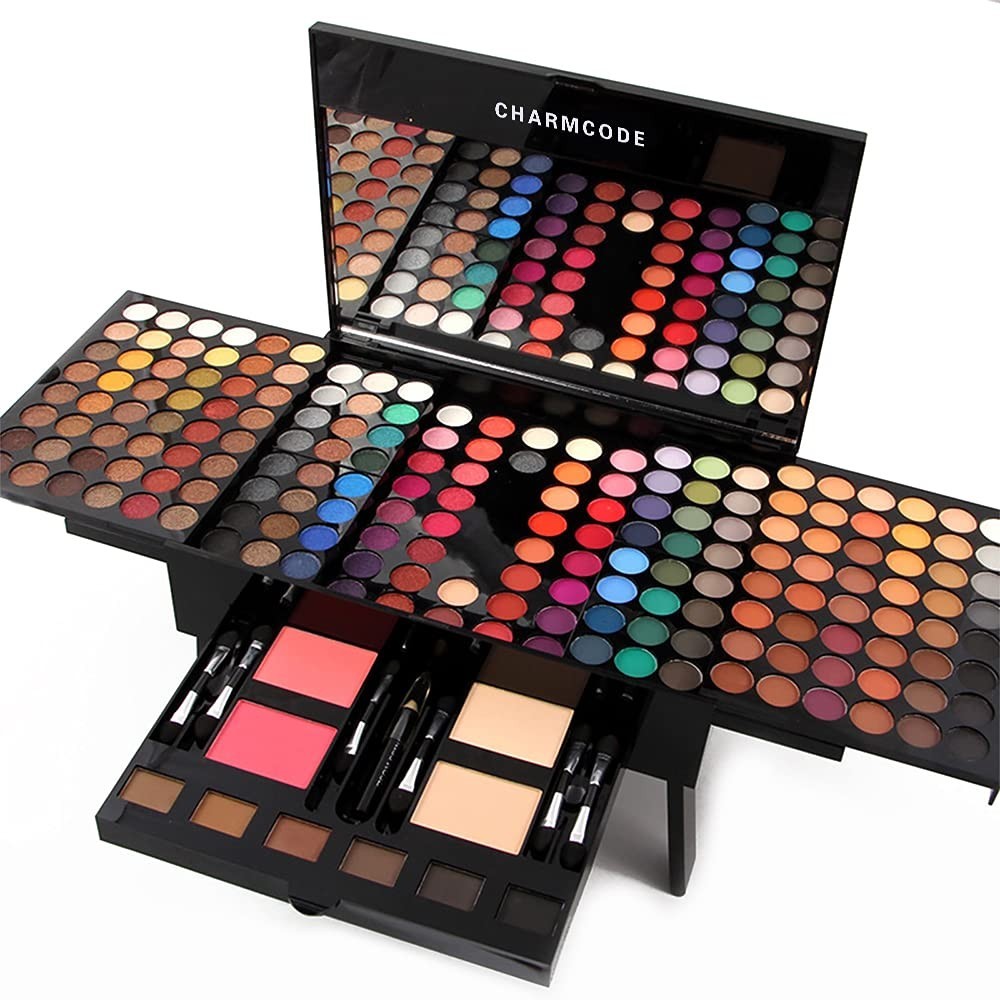 190 Colors Cosmetic Make up Palette Set Kit Combination with Multicolor